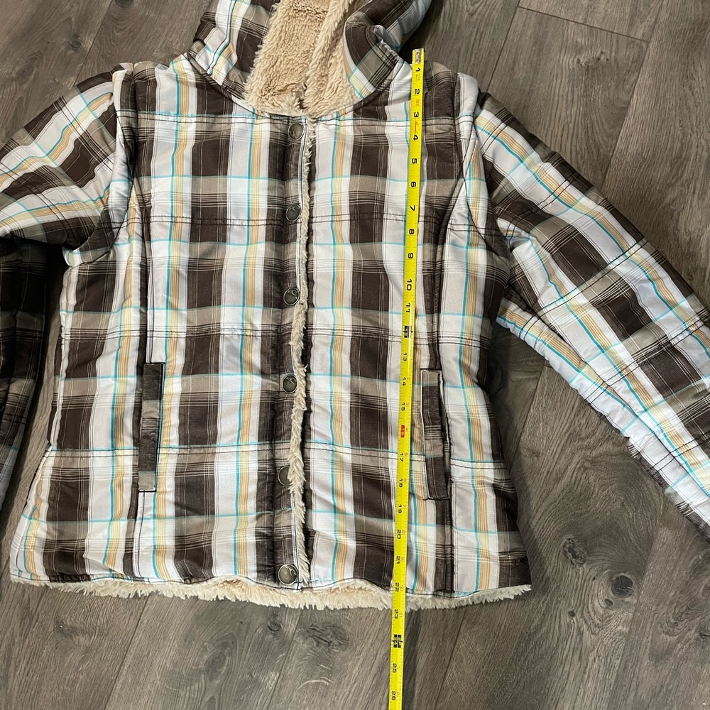 O’Neil 2 in 1 Ski/Snowboard Plaid Jacket & Vest. - Picture 5 of 6